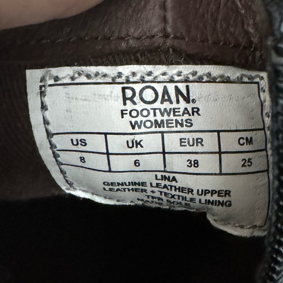 Roan By Bed Stu Lina Burnished Leather Bootie Size 8 - Picture 5 of 5